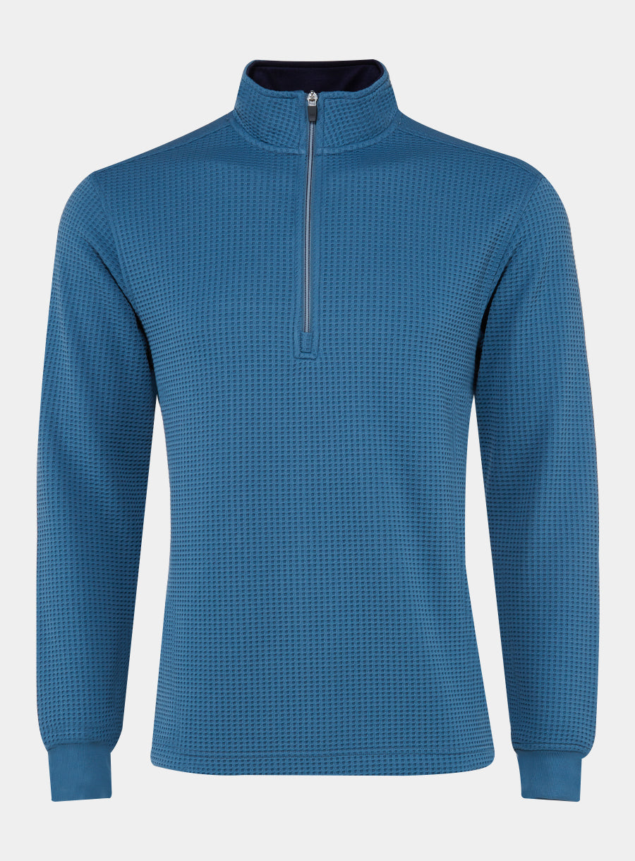 Collar up or on sale down on quarter zip