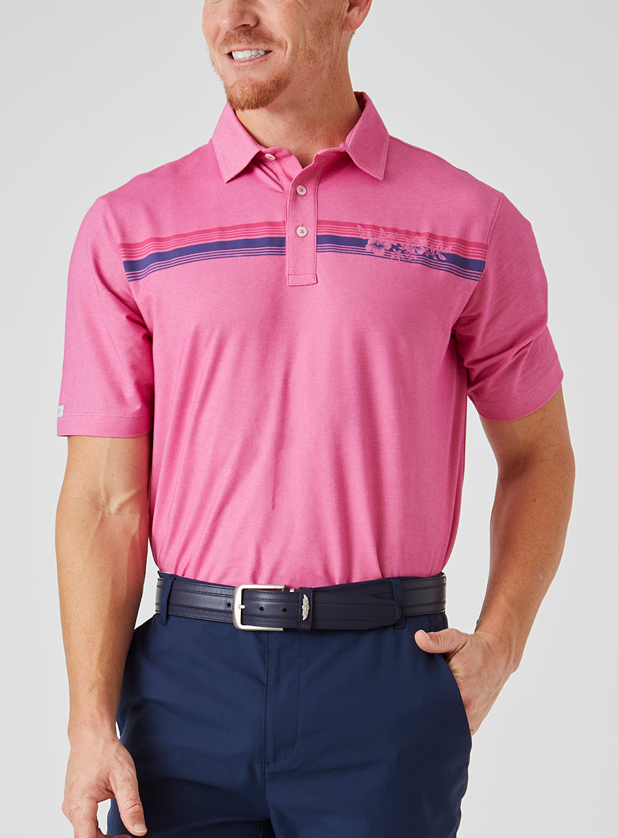 Island Stripe Polo
