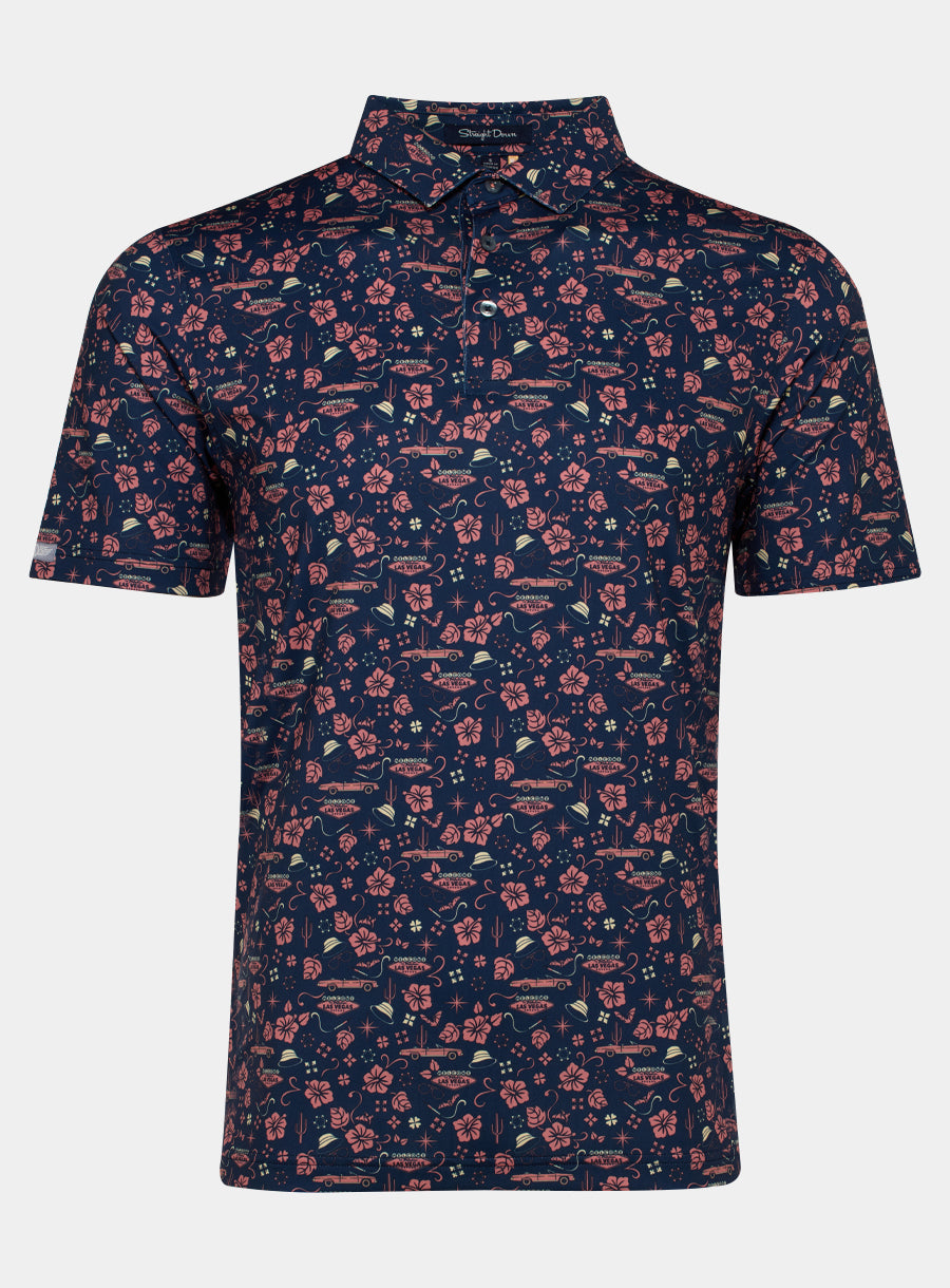 Lonely Palms Full Button Polo
