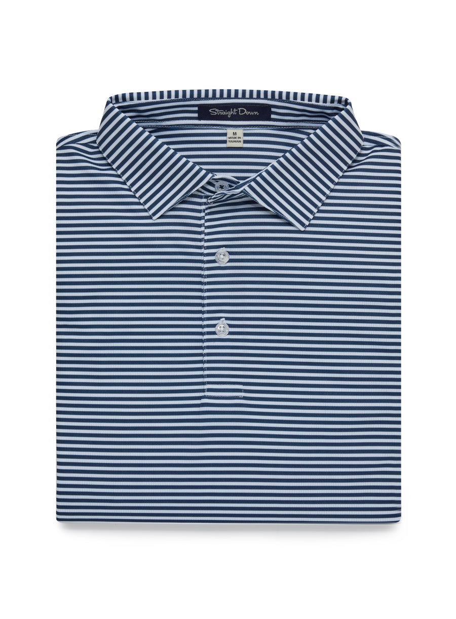 Del Mar Stripe Polo
