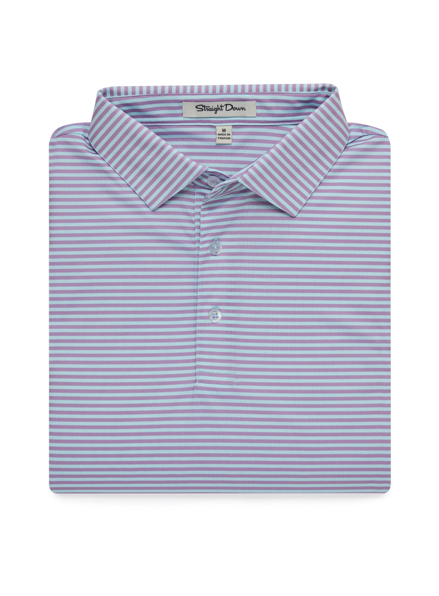 Del Mar Stripe Polo
