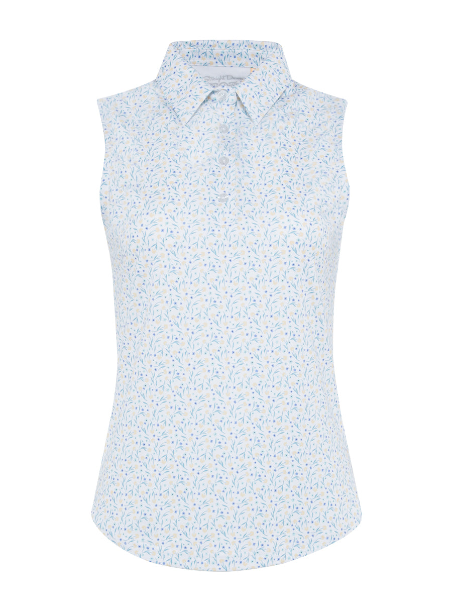 Freya Sleeveless Polo
