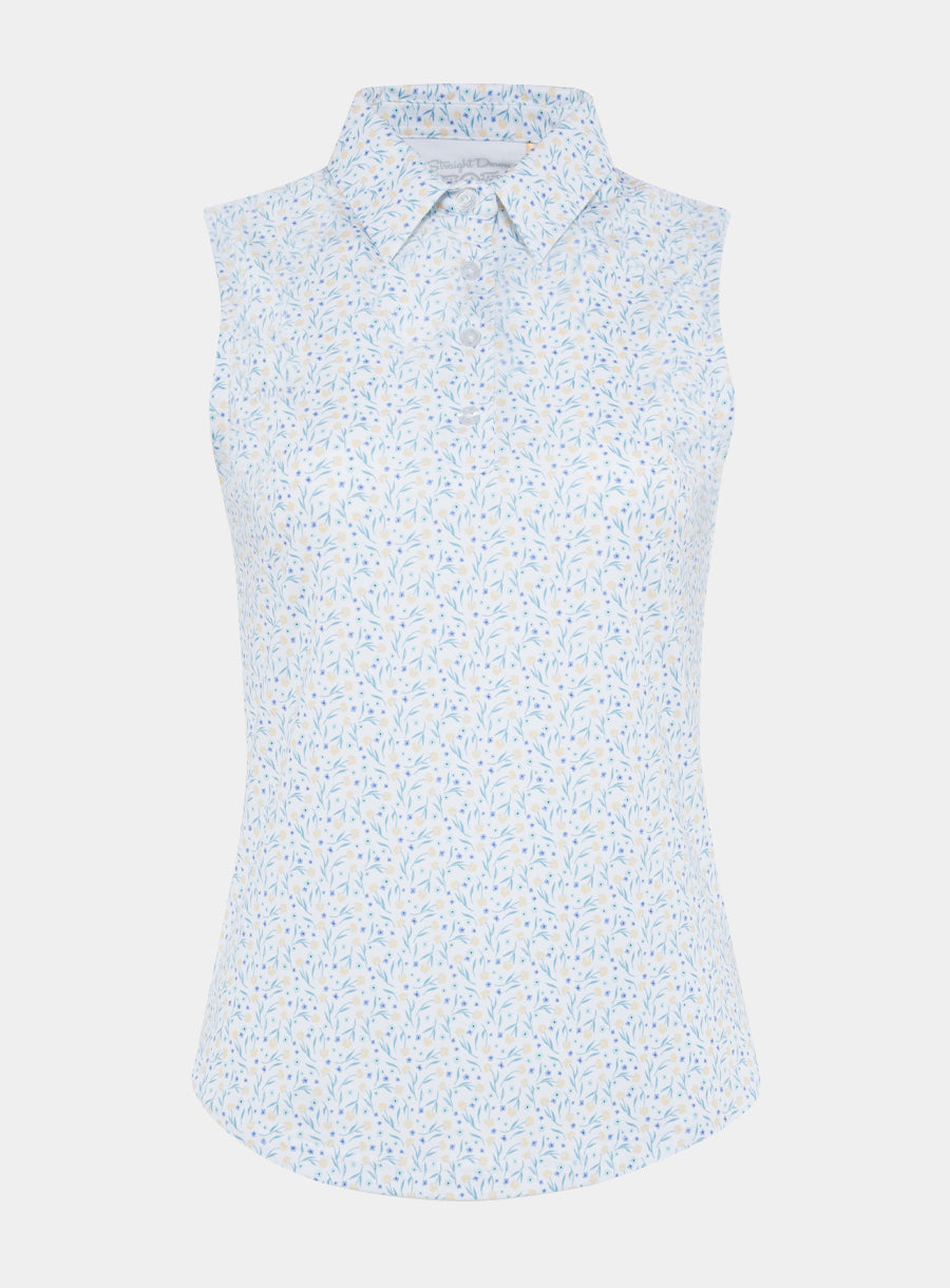 Freya Sleeveless Polo
