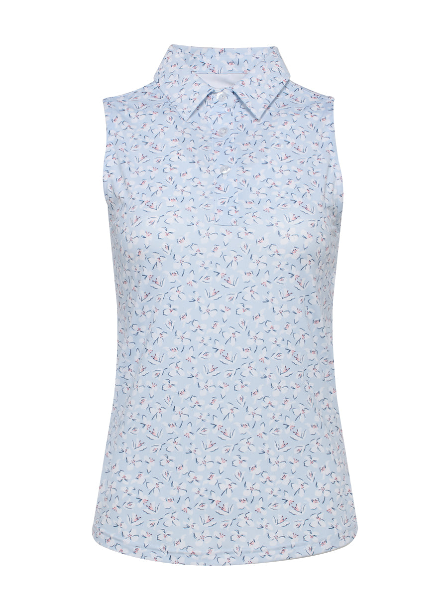 Alice Sleeveless Polo
