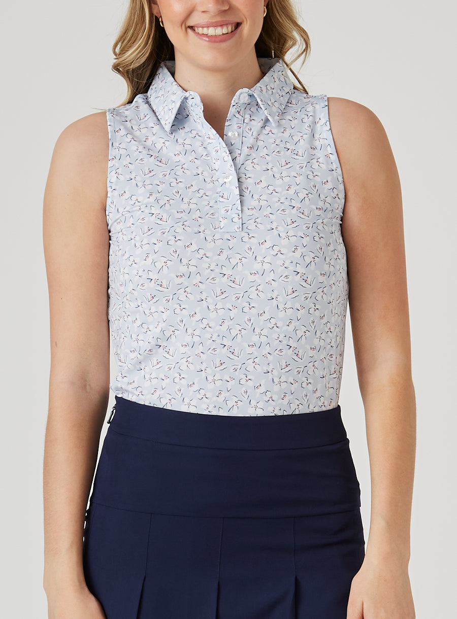 Alice Sleeveless Polo
